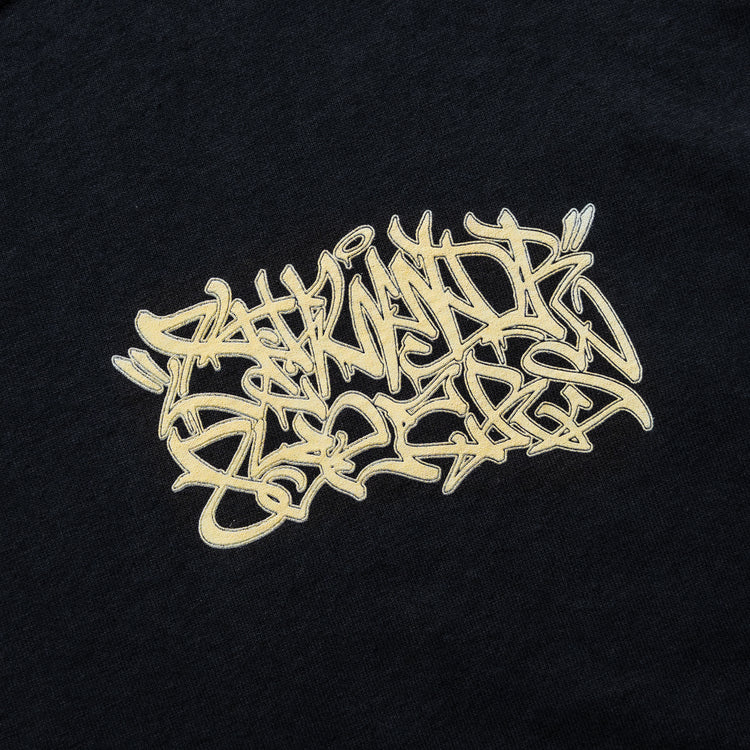 8 YEAR GRAFFITI TEE BLACK