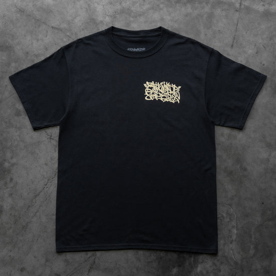 8 YEAR GRAFFITI TEE BLACK