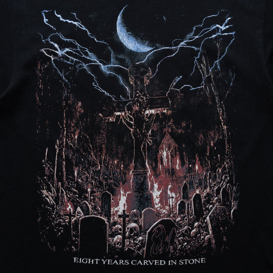CARVED IN STONE TEE BLACK