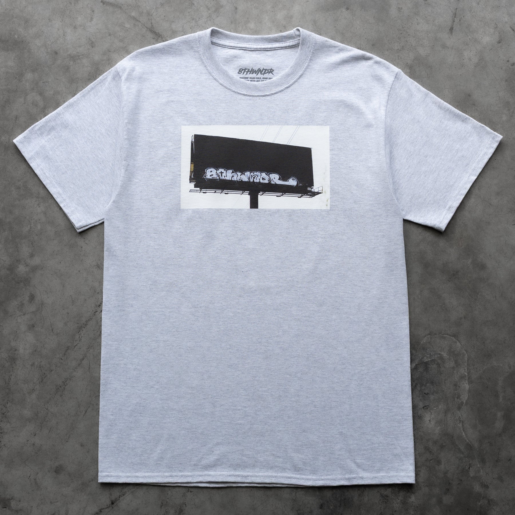everyone billboard tee shirt (ASH) M