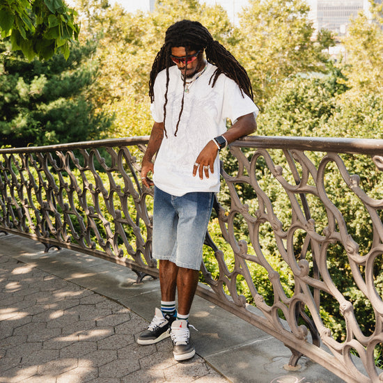 8 YEAR ANGEL TEE WHITE