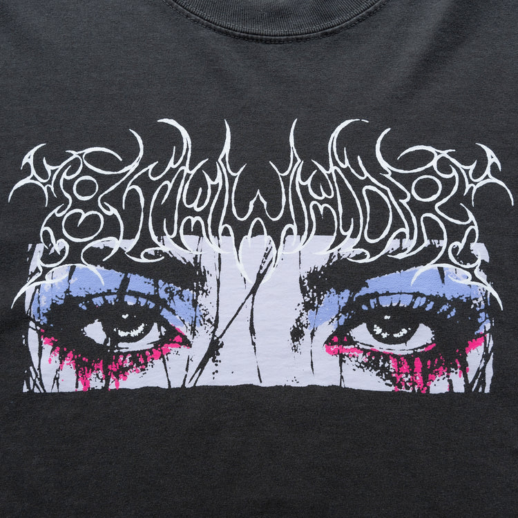WEEPING EYES TEE VINTAGE BLACK