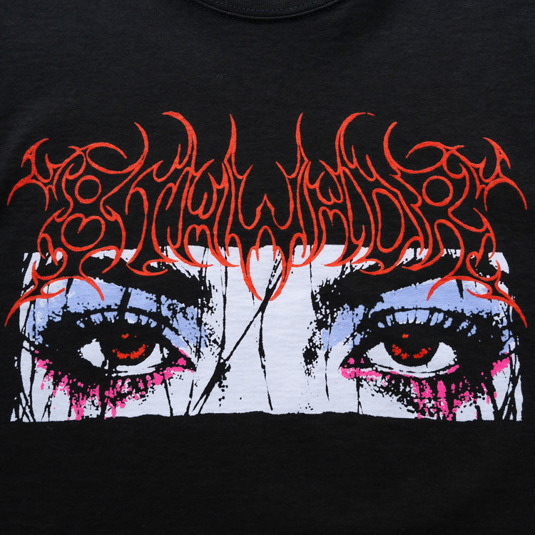 WEEPING EYES TEE BLACK