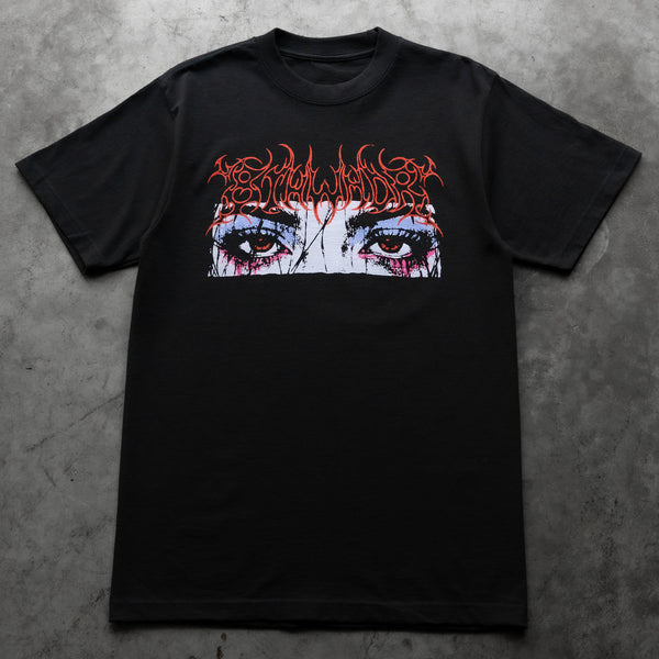 WEEPING EYES TEE BLACK - Second Image