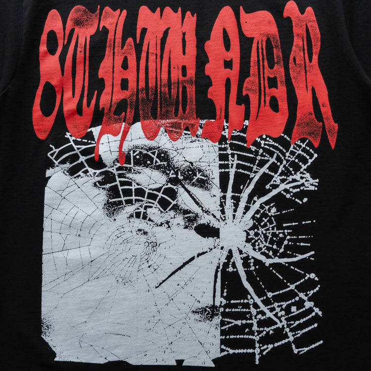 WEB SPINNER TEE BLACK