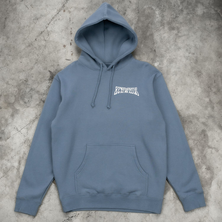 MOUNTAIN ROADS HOODIE STORM BLUE