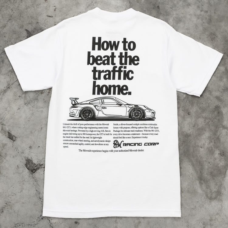 TRAFFIC TEE WHITE