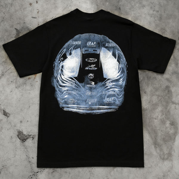 HELMET TEE BLACK - Second Image