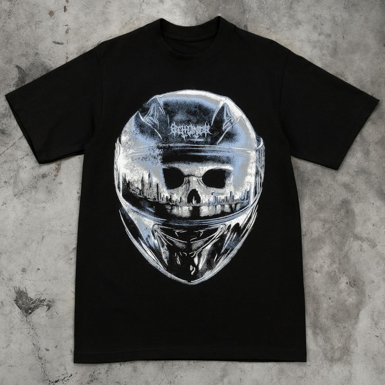 HELMET TEE BLACK