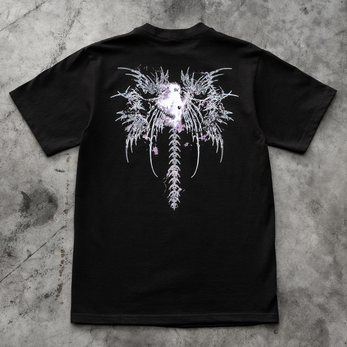 CYBER ANGEL TEE BLACK