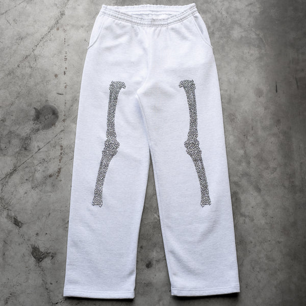 BONE CURSOR SWEATPANTS GREY - Second Image