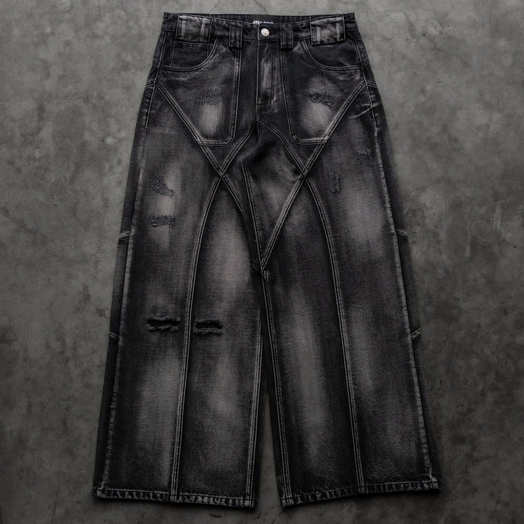 OBSIDIAN BAGGY JEANS BLACK