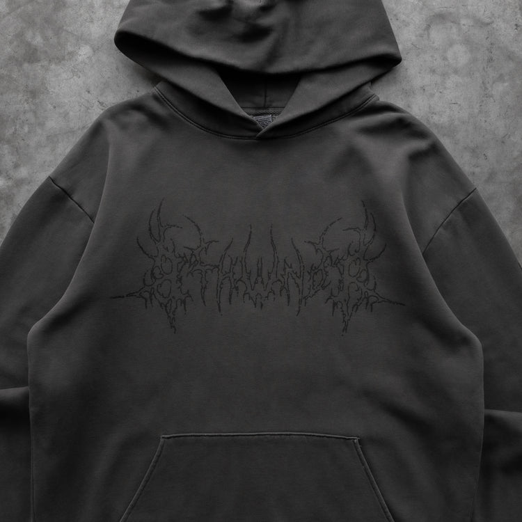 SIGIL ANGEL HOODIE VINTAGE BLACK