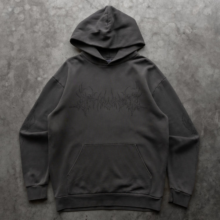 SIGIL ANGEL HOODIE VINTAGE BLACK