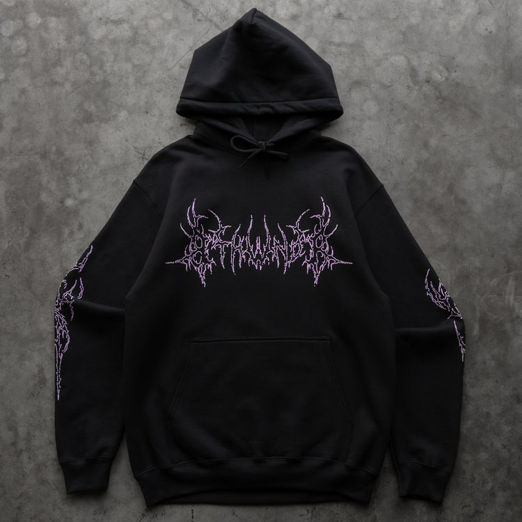 SIGIL ANGEL HOODIE BLACK