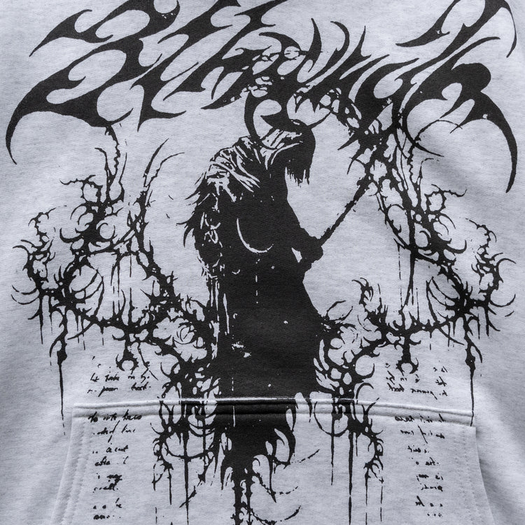 SCRIPTURE REAPER HOODIE GREY
