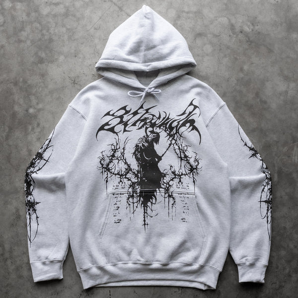 SCRIPTURE REAPER HOODIE GREY - Second Image