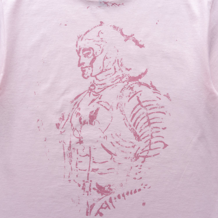 SKELETON KNIGHT TEE PINK