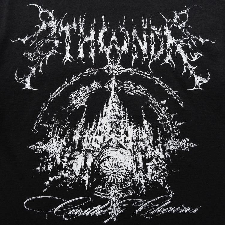 CASTLE OF CHAINS TEE BLACK