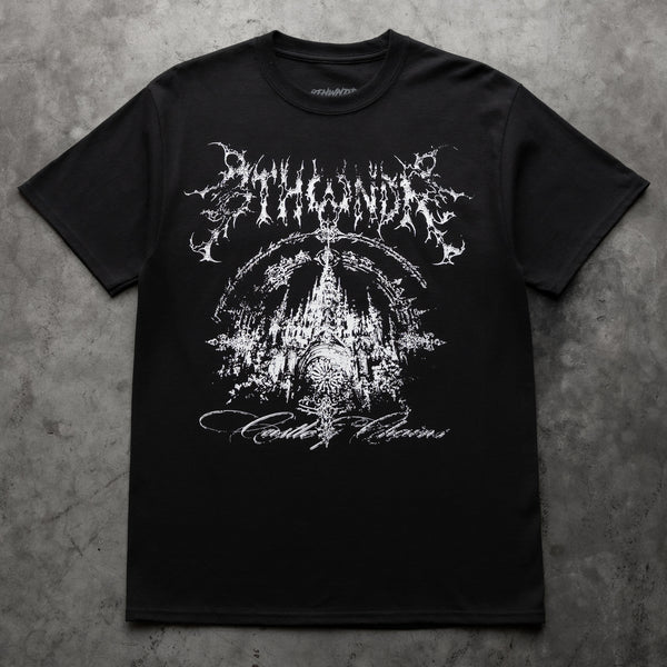 CASTLE OF CHAINS TEE BLACK - Second Image