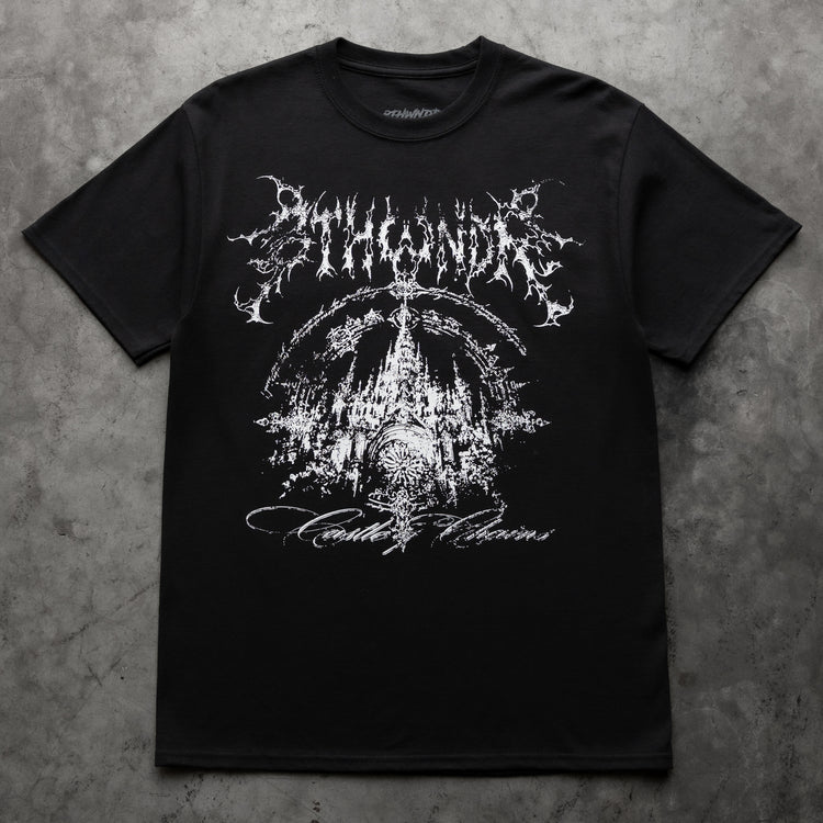 CASTLE OF CHAINS TEE BLACK
