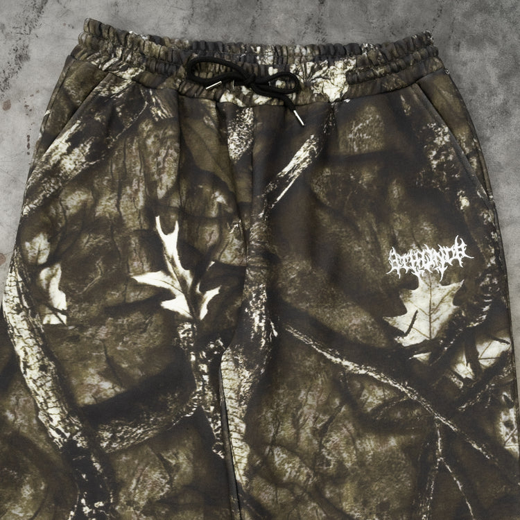 DARK CAMO BAGGY SWEATPANTS