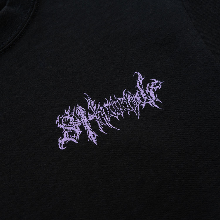 CROSS LOGO TEE BLACK