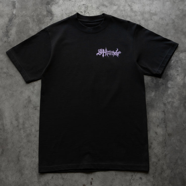 CROSS LOGO TEE BLACK