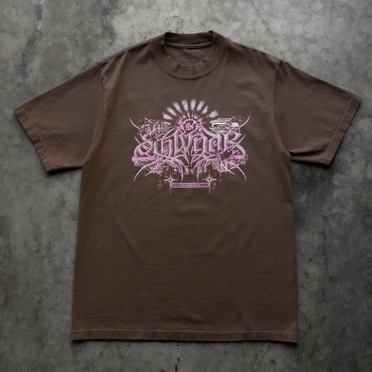 CYBERHEAVEN 6.0 TEE MOCHA