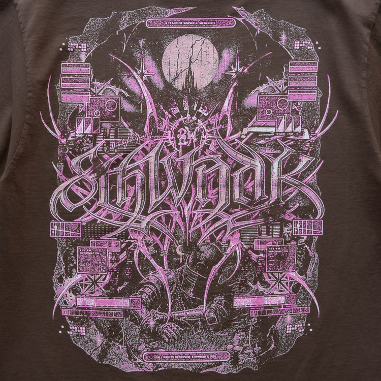 CYBERHEAVEN 6.0 TEE MOCHA