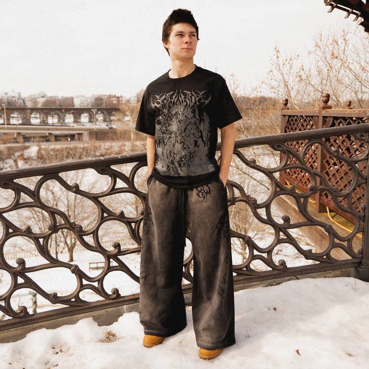 UNDEAD KNIGHT TEE BLACK