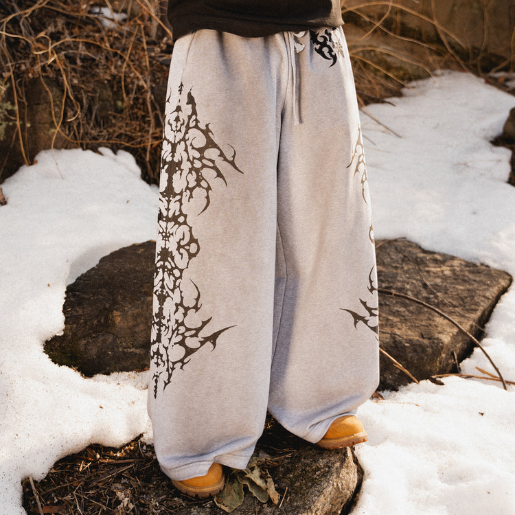 CINDER BAGGY SWEATPANTS GREY