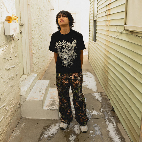SIGIL ANGEL TEE BLACK