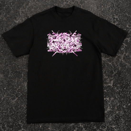 CYBERHEAVEN V6 TEE BLACK