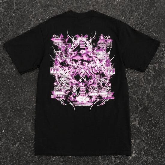 CYBERHEAVEN V6 TEE BLACK