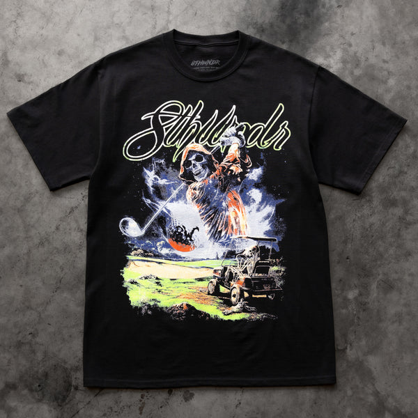 GOLF REAPER TEE BLACK - Second Image