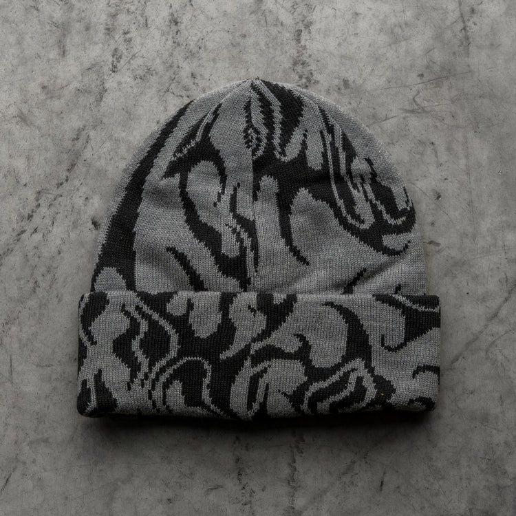 FLAME BEANIE GREY