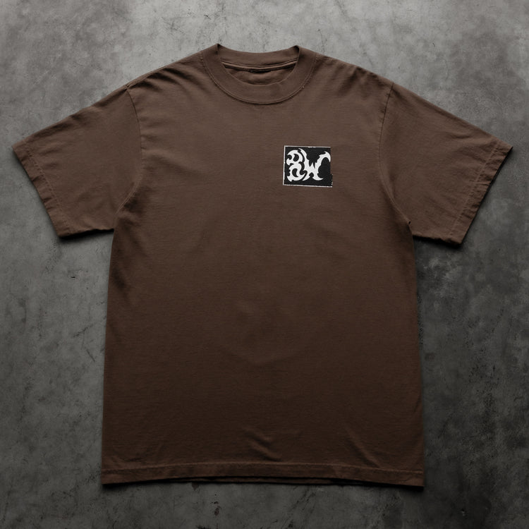 MIRROR TEE MOCHA