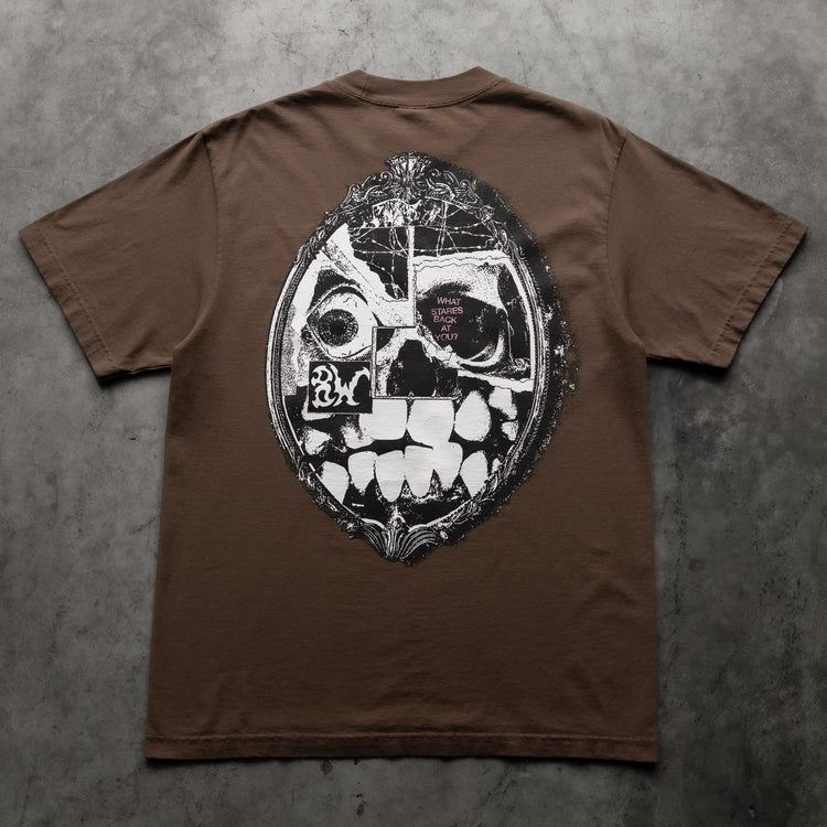 MIRROR TEE MOCHA