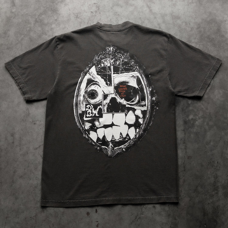 MIRROR TEE VINTAGE BLACK
