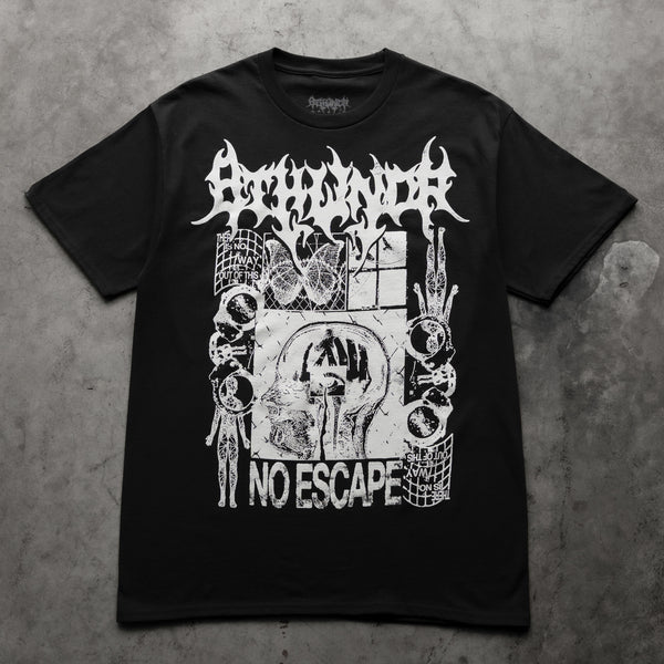 NO ESCAPE TEE BLACK - Second Image