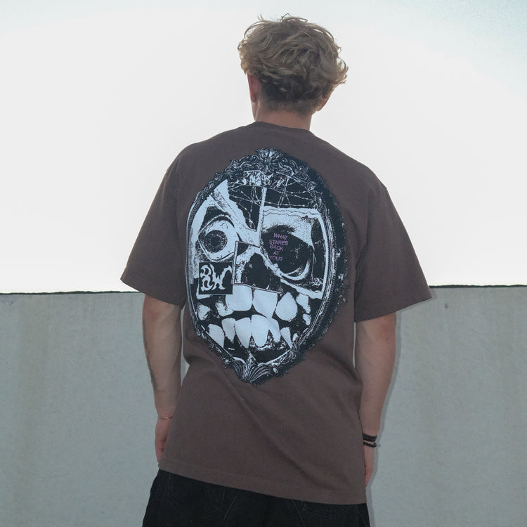 MIRROR TEE MOCHA