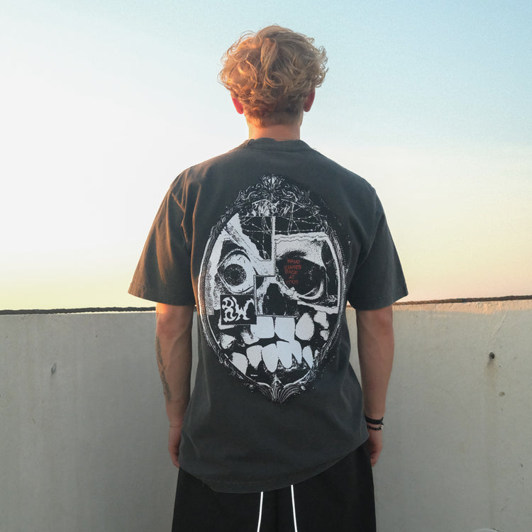 MIRROR TEE VINTAGE BLACK