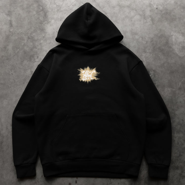 LOVEBIRDS HOODIE BLACK