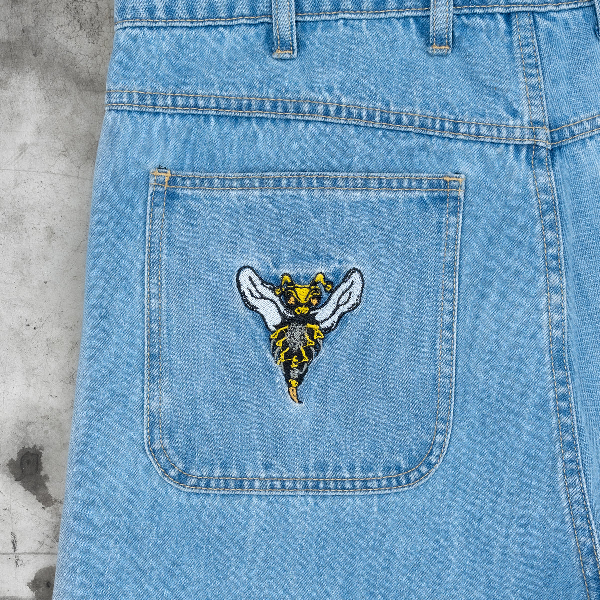 8W BEE JORTS BLUE