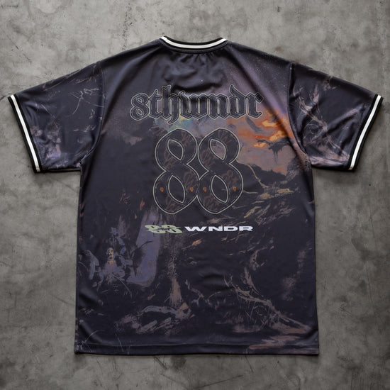 INFERNO SOCCER JERSEY BLACK