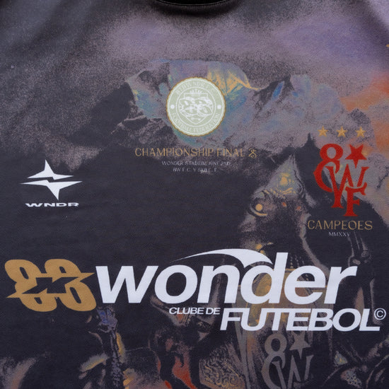 INFERNO SOCCER JERSEY BLACK
