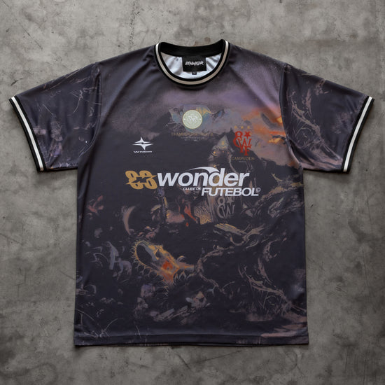 INFERNO SOCCER JERSEY BLACK