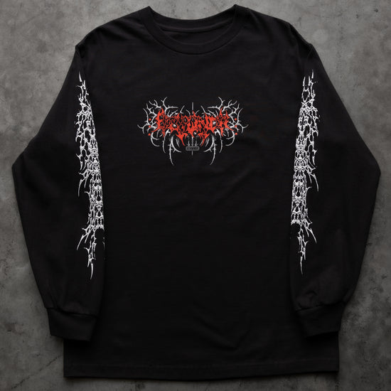 HOLLOW CHAPEL L/S TEE BLACK