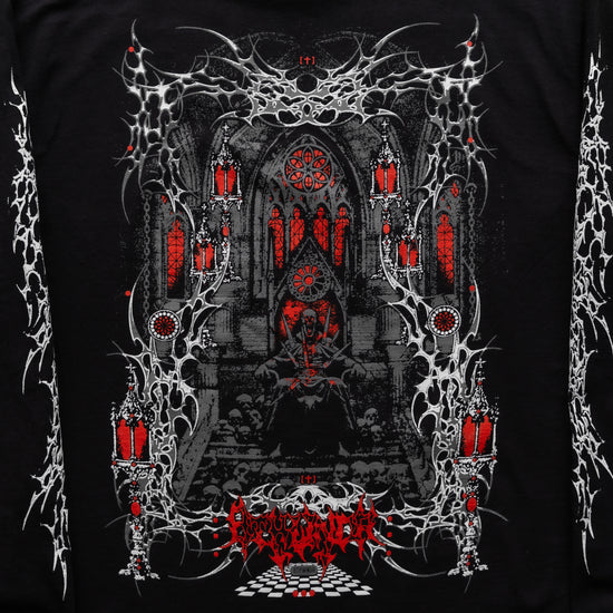 HOLLOW CHAPEL L/S TEE BLACK
